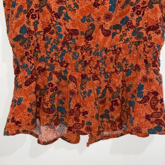 IDYLLWIND fueled by Miranda Lambert floral beacon corset boho top Xsmall - Picture 7 of 9